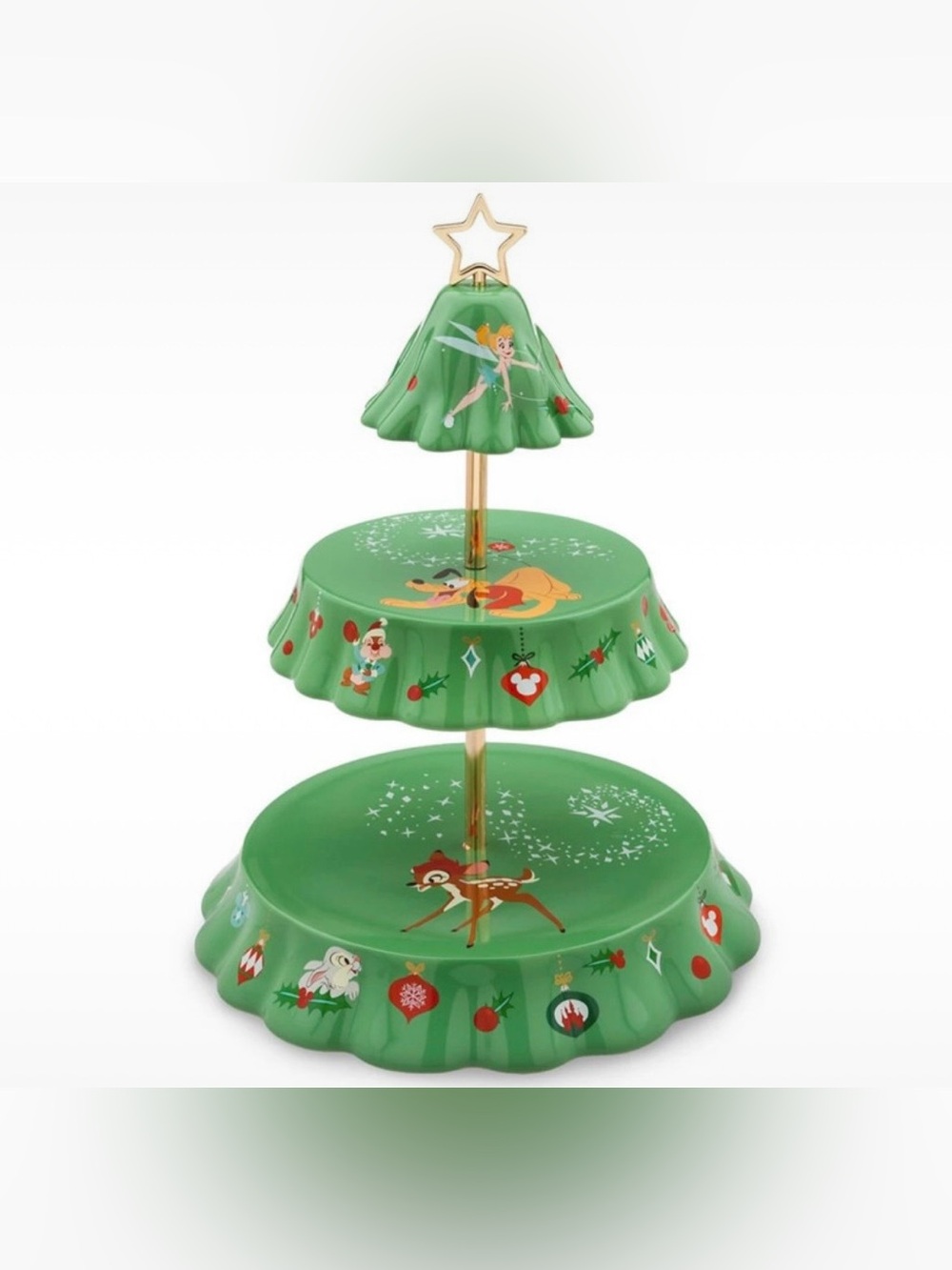 Disney Ceramic Tiered Serving Tray